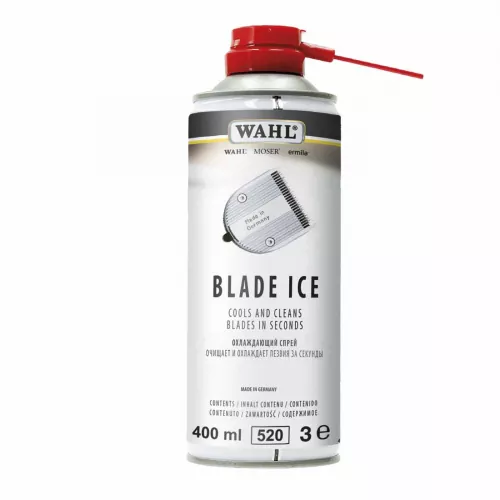 Blade Ice Spray zur Pflege für Schermaschinen, durch eine kontrolierte Pflege bleibt Ihre Maschine lange erhalten